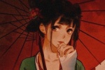 Cartoon version of ancient style super beautiful good-looking avatar picture