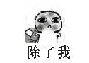 除了我