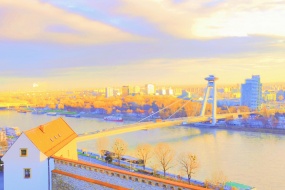 邂逅日落唯美风景桌面壁纸