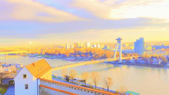 Encounter sunset beautiful scenery desktop wallpaper