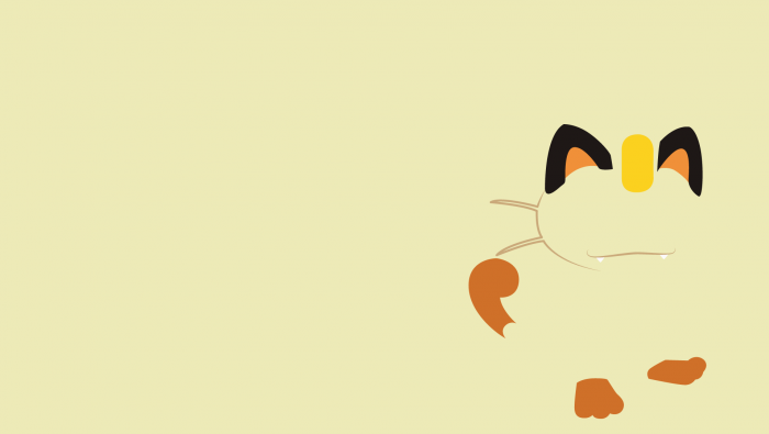 Pokémon Meowth Cute Bad Computer Wallpaper