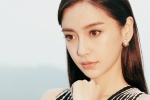 Angelababy性感V領寫真圖片壁紙