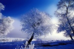 Solar term light snow mountain top beautiful snow scene picture desktop wallpaper