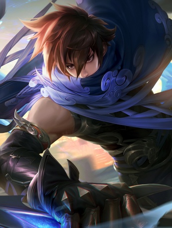 King of Glory Lan mobile wallpaper