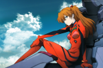 EVA Asuka anime cartoon HD computer wallpaper