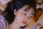 居家美女甜美寫真高清電腦壁紙
