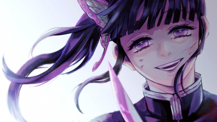 Demon Slayer: Kimetsu no Yaiba Kurihana Rakanahu character computer wallpaper