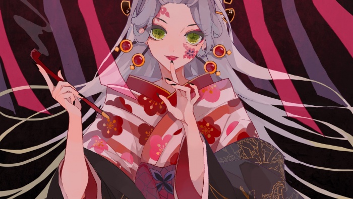 Demon Slayer: Kimetsu no Yaiba Fallen Princess character computer wallpaper