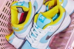 Partial details of Nike SBDunk bathhouse color matching