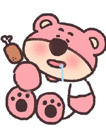 草莓熊卡通风头像