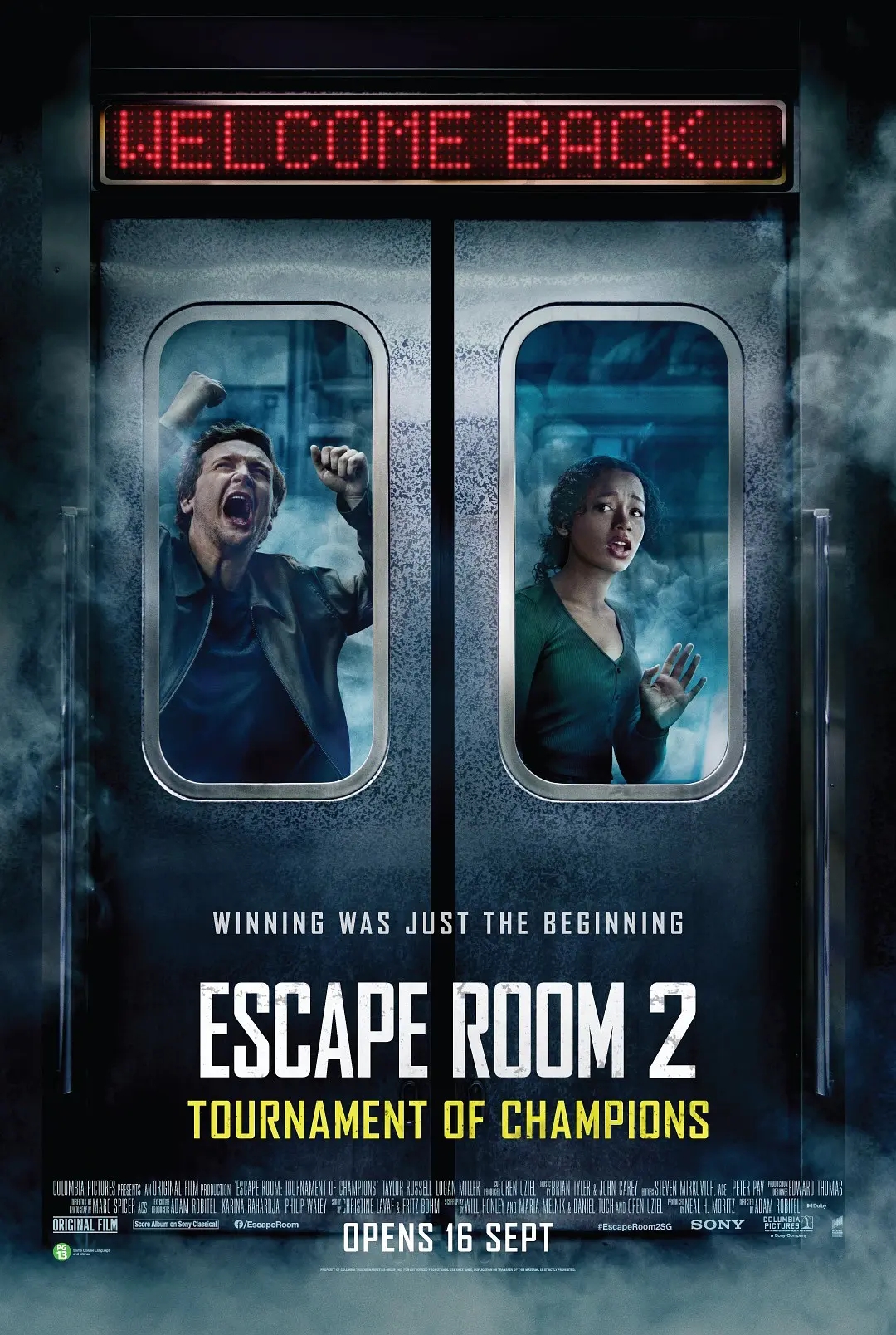 电影《密室逃生2》海报图片