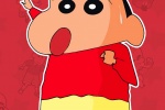 Crayon Shin-chan cute and creative mobile wallpaper