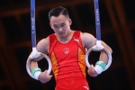 Xiao Ruoteng wins men's all-around silver medal in gymnastics