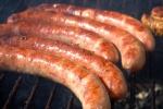 Delicious grilled sausage pictures desktop wallpaper