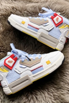 Hongxing Erke Gintama high-top joint details