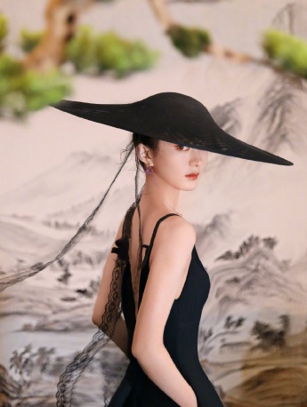 趙麗穎寫意國風時尚寫真圖片