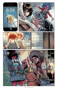 Strange Academy Comics Wordless Preview