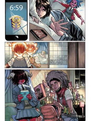 Strange Academy Comics Wordless Preview