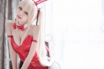 性感黑絲美女兔女郎制服誘惑寫真
