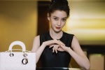 angelababy elegant little black dress photo