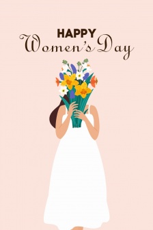 Women's Day theme beautiful HD wallpaper