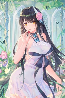 Japanese anime beauty mobile wallpaper