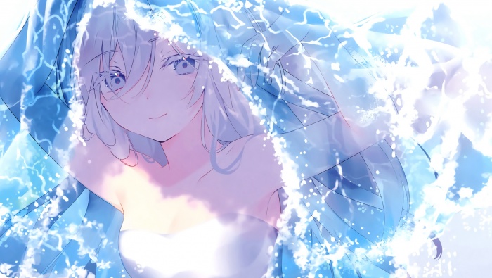 二次元原畫美女唯美電腦壁紙