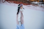 Warm winter photos at Jiang Zhenyu Ski Resort