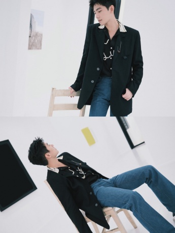 Yang Yang's handsome retro photos