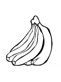 香蕉简笔画图片