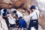 Sanxingdui archaeological excavation site