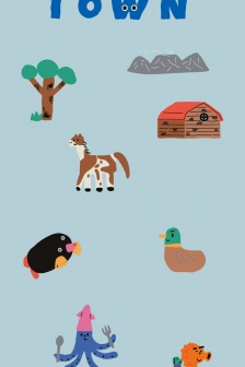 TYAKASHA Takasha Town Series Wallpapers