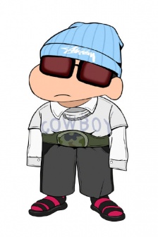 Crayon Shin-chan trendy personality avatar