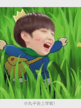 Liu Yaowen Prince Poji theme emoticon pack