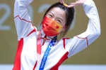 Pictures of Chinese shooting athlete Yang Qian