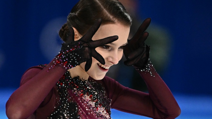 Shcherbakova figure skating champion computer desktop