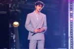 Cai Xukun handsome photo pictures in cold gray suit