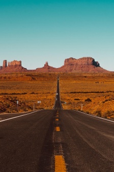 Road scenery pictures mobile wallpaper