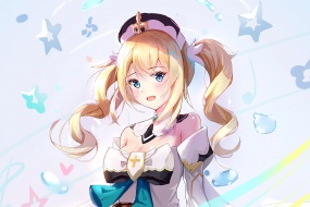 Genshin Impact Barbara anime cartoon HD computer wallpaper