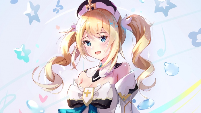 原神芭芭拉动漫卡通高清电脑壁纸