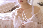 蕾絲睡衣美女嫵媚性感寫真