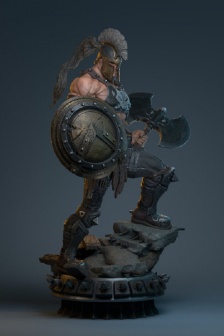 Marvel's Clash of the Titans Ares model revealed