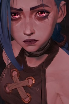 《双城之战》金克丝手机壁纸