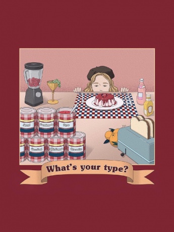 复古文艺风手绘插画手机壁纸