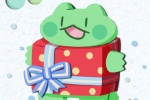Christmas fat otter avatar