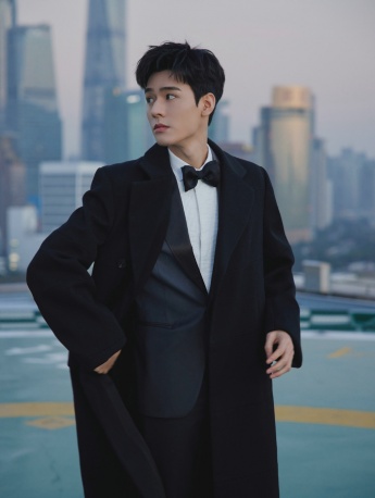 Gong Jun's handsome winter solstice photo pictures