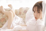 性感白纱裙美女写真壁纸