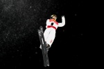 Qi Guangpu skiing aerial skills HD computer wallpaper