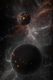 Mysterious Universe Vast Starry Sky Wallpaper