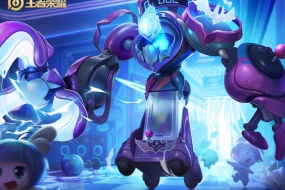 King of Glory Zhongkui Paradise Fantasy Night HD desktop wallpaper